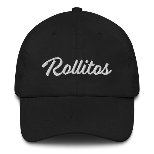 Rollitos Embroidered Dad Hat | Little Rolls, Food, Flavor, Tradition, Delicious | R5 Mexicada
