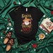 Santa, Define Nice Sombrero Mexican Ugly Christmas T-Shirt, Funny Holiday Fiesta Tee with Candy Cane, Chile Peppers, and Mariachi Santa Claus Graphic. Mexicada