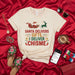 Santa Delivers Gifts I Deliver Chisme Shirt, Funny Chisme Christmas Tee, Spanish English Holiday T-shirt, Fiesta Navidad Gift, Latinx Humor Family Party Outfit, Unisex T-Shirt Mexicada
