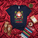Santa, Don't Forget The Salsa Shirt Funny Mexican Christmas T-Shirt Sombrero Cactus Holiday Fiesta Tee Cinco de Mayo Navidad Gift Idea for Men Women Mexicada