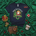 Santa, Don't Forget the Salsa Verde Funny Christmas T-Shirt, Mexican Fiesta Holiday Party Tee, Cinco de Mayo Santa Sombrero Chili Pepper Gift for Men and Women, Dark Navy Unisex Short Sleeve Shirt Mexicada