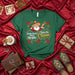 Santa Knows Who's Naughty I Know the Chisme T-Shirt: Funny Spanish English Christmas Shirt, Mexican Fiesta Santa with Sombrero, Holiday Gift Tee for Gossip Lover Mexicada