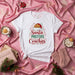 Santa Prefers Conchas Christmas T-Shirt, Funny Holiday Unisex Tee with Mexican Pan Dulce and Santa Hat, Festive Concha Lover Gift Shirt for Men and Women, Bakery Food Pun Xmas Shirt Mexicada