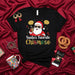 Santa's Favorite Chismoso T-Shirt, Funny Hispanic Christmas Tee, Spanglish Holiday Shirt, Chismosa Santa Claus T-Shirt for Men Women, Festive Latinx Humor Gift, Christmas Party Outfit, Hot Chocolate and Chismoso Santa Tee Mexicada
