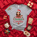 Santa's Favorite Comadre T-Shirt, Christmas Comadre Gift Tee, Funny Mexican Hot Chocolate Santa Hat Shirt, Cute Latina Xmas Party Top, Holiday Present for Godmother Friend Mexicada