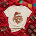 Santa's Favorite Tía T-Shirt, Funny Mexican Christmas Sombrero Lights Tee, Spanish Aunt Family Holiday Gift Idea, Festive Beige Unisex Top Mexicada