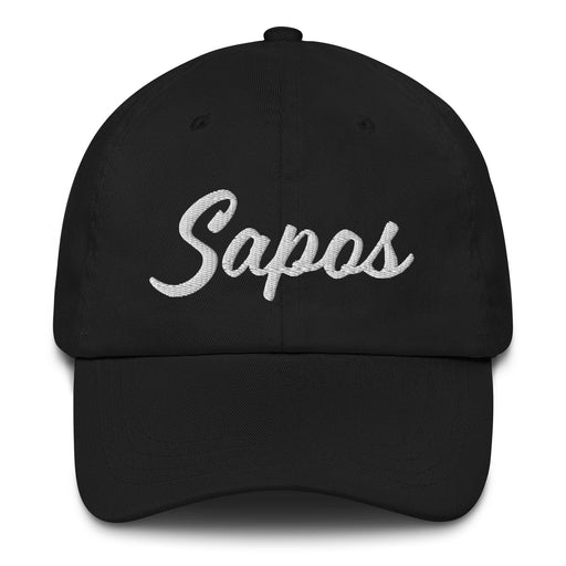 Sapos Embroidered Dad Hat | Toads, Snitches, Street Slang, Latino Culture, Bold Identity, Expression | S5 Mexicada
