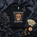 Scary Enough Sin Disfraz T-Shirt, Day of the Dead Sugar Skull Tee, Halloween Costume Shirt, Unisex Calavera Bats Spooky Gothic Fall Apparel Mexicada