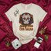 Scary Pero Con Salsa T-Shirt, Día de Muertos Sugar Skull Tee, Spooky Halloween Shirt, Calavera with Roses, Funny Spanish Phrase Unisex Top Mexicada