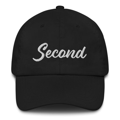 Second Embroidered Dad Hat | Time, Precision, Every Moment Counts, Speed, Momentum | S5 Mexicada