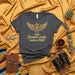 Siempre crudo, nunca triste T-Shirt, Spanish Eagle Graphic Tee, Mexican Style Unisex Shirt, Gold and Teal Design, Funny Latino Pride Apparel Mexicada