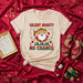 Silent Night? Jajaja, No Chance Funny Mexican Santa Christmas T-Shirt, Fiesta Holiday Tee with Sombrero and Maracas, Unisex Xmas Party Shirt Gift Idea Mexicada