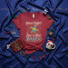 Silent Night? Not In This Barrio Christmas Piñata T-Shirt, Funny Holiday Fiesta Tee, Unisex Maroon Shirt, Mexican Celebration Graphic Top Mexicada