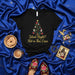 Silent Night? Not in This Casa Funny Christmas Shirt, Dia de Muertos Sugar Skull Holiday Party T-Shirt, Family Navidad Gift Tee for Men and Women Mexicada