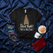 Silent Night? Not in This Casa Funny Mexican Christmas T-Shirt, Fiesta Holiday Tee with Sombrero Xmas Tree, Unisex Black Graphic Shirt Gift Mexicada
