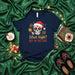 Silent Night Not In This Casa Sugar Skull Christmas Shirt, Funny Day of the Dead Santa Hat Tee, Dia de los Muertos Holiday Party Gift, Unisex Spanish English Top Mexicada