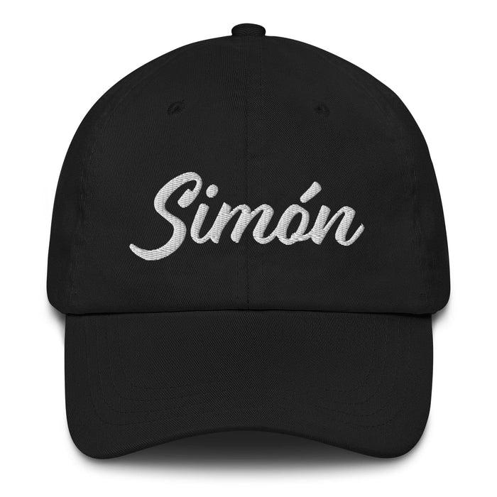 Simón Embroidered Dad Hat | Simon, Strength, Courage, Pride, King | S5 Mexicada