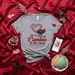 Sin Ti, Hasta la Cumbia Se Me Olvida Camiseta Unisex con Diseño de Corazón Musical, Tornamesa y Rosa Roja, Regalo Romántico de San Valentín para Amantes de la Música Latina y Cumbia Mexicada