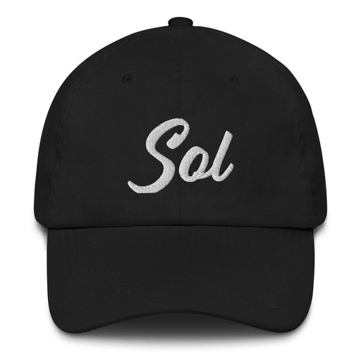 Sol Embroidered Dad Hat | Sun, Light, Energy, Warmth, Radiance, Power | S5 Mexicada