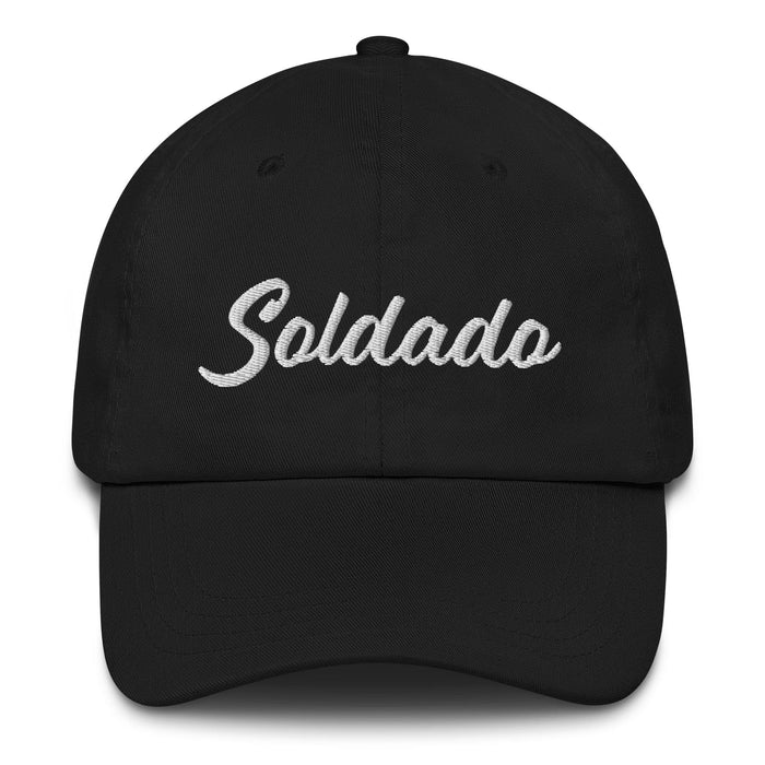 Soldado Embroidered Dad Hat | Soldier, Strength, Courage, Honor | S5 Mexicada