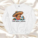 Solo Agua Lo Juro Exclusive Art Piece Exclusive Art Piece Home Office Work Mexican Spanish Pride Gift One-Of-A-Kind Unisex Sweatshirt | S35 Mexicada White / S