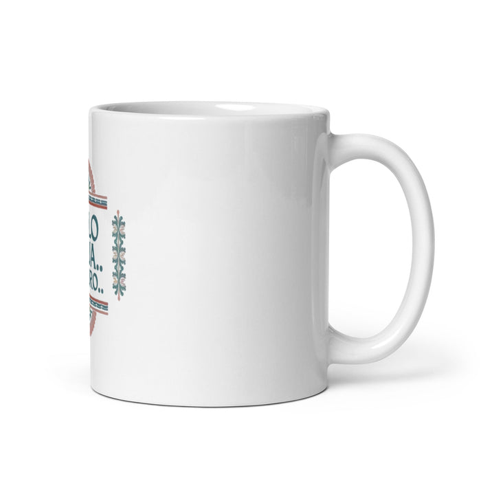 Solo Agua Lo Juro Exclusive Name Art Piece Home Office Work Coffee Mug Mexican Spanish Pride Gift Cup One-Of-A-Kind Calligraphy White Glossy Mug | S22 Mexicada