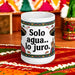 Solo Agua Lo Juro Exclusive Name Art Piece Home Office Work Coffee Mug Mexican Spanish Pride Gift Cup One-Of-A-Kind Calligraphy White Glossy Mug | S32 Mexicada 15 oz