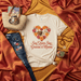 Soy Quien Soy Gracias a Mamá T-Shirt - Floral Heart Design with Molcajete & Whisk - Día de las Madres Gift - Spanish Phrase Mother's Day Tee Mexicada