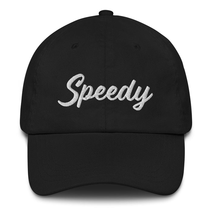 Speedy Embroidered Dad Hat | Fast, Quick, Bold Identity, Agility, Power, Momentum | S5 Mexicada