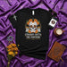 Straight Outta The Panteón Day of the Dead Sugar Skull T-Shirt with Marigold Flowers and Candles, Dia de Muertos Calavera Tee, Unisex Halloween Graveyard Humor Shirt Mexicada