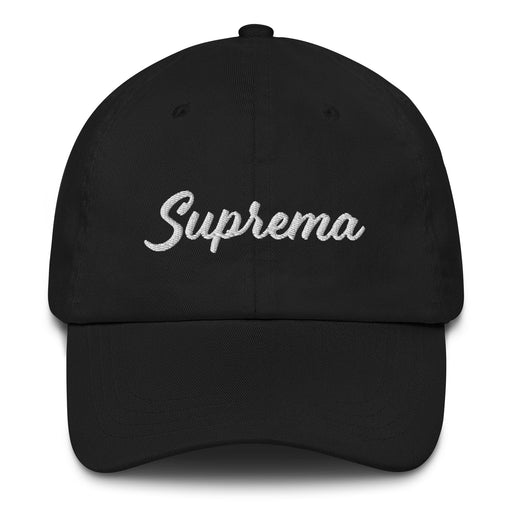 Suprema Embroidered Dad Hat | Supreme, Style, Streetwear, Fashion, Bold, S5 Mexicada