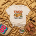Taco Funds Only Shirt Funny Taco Lover Gift Taco Tuesday Mexican Food Tee Cinco de Mayo T-Shirt Cute Cartoon Tacos Money Pun Unisex Graphic Top Mexicada