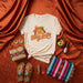 Taco-holic T-Shirt, Funny Cute Taco Graphic Tee with Sombrero, Food Lover Shirt, Fiesta Apparel, Unisex Short Sleeve Top, Gift for Mexican Food Fan Mexicada