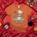 Tamales Not Terror Sugar Skull Chef T-Shirt, Day of the Dead Shirt, Dia de Muertos Cooking Shirt, Funny Halloween Food Lover Unisex Tee, Calavera with Sombrero, Fall Autumn Festive Apparel Mexicada