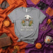 Tamales, Not Tricks Day of the Dead Sugar Skull Chef T-Shirt with Corn, Calavera Cooking Shirt for Halloween and Dia de Muertos, Unisex Adult Tee Mexicada