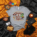 Tamales & Terror Nights Shirt, Funny Halloween Skeleton Tamale and Frankenstein Costume Tee, Spooky Season Fiesta Graphic T-Shirt, Unisex Gift for Horror Fans Mexicada