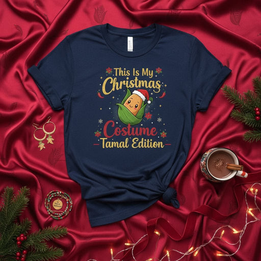This Is My Christmas Costume Tamal Edition T-Shirt Funny Corn Tamale Christmas Holiday Tee Shirt Unisex Food Lover Gift Mexicada