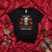 This Is My Navidad Costume Fueled by Pozole Shirt, Funny Mexican Christmas Sugar Skull Poinsettia Tee, Day of the Dead Holiday Party Gift Mexicada