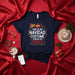 This is My Navidad Costume Fueled by Pozole T-Shirt, Funny Spanish Christmas Tee with Tamales, Sombrero, Chili Peppers, and Hot Cocoa Design, Holiday Party Shirt for Mexican Food Lovers Mexicada