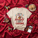 This is My Navidad Shirt Fueled by Chisme, Skeleton Playing Guitar Christmas Tee, Funny Spanish and English Holiday Gift, Dia de Muertos Style T-Shirt, Fiesta Shirt, Unisex. Mexicada