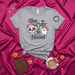 Too Cute to Haunt Dia de los Muertos Sugar Skull Ghost T-Shirt, Cute Halloween Spooky Season Tee, Day of the Dead Shirt, Unisex Fall Holiday Apparel Mexicada