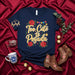 Too Cute to Posada Shirt, Mexican Christmas Party Tee, Las Posadas Celebration T-Shirt, Poinsettia Fiesta Apparel, Spanish Holiday Funny Gift, Traditional Latinx Winter Event Top, Navy Blue Unisex Graphic T-Shirt Mexicada