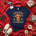 Too Cute to Wrap Gifts Shirt, Mexican Gingerbread Girl Christmas T-Shirt, Sombrero Fiesta Holiday Tee, Funny Latina Xmas Present Short Sleeve Top, Cute Kid's Gift Exchange Apparel Mexicada