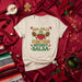Too Jolly To Function Without Salsa T-Shirt, Funny Christmas Fiesta Shirt, Mexican Holiday Party Tee, Retro Xmas Santa Hat Maraca Graphic Top, Salsa Lover Gift Idea Mexicada