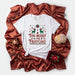 Too Merry For Fruitcake Ugly Christmas Sweater Style T-Shirt with Reindeer, Holiday Ornaments, and Festive Print for Men and Women, Funny Seasonal Tee Gift Idea Mexicada