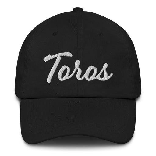 Toros Embroidered Dad Hat | Bulls, Strength, Power, Pride, T5 Mexicada