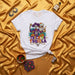 Trick or Tequila Day of the Dead T-Shirt, Sugar Skull Halloween Party Tee, Funny Skeleton Fiesta Graphic Shirt Mexicada