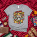 WARNING: LOUD FAMILY AHEAD Sugar Skull T-Shirt, Day of the Dead Shirt, Funny Mexican Family Tee, Dia De Muertos Fiesta Celebration Shirt, Calavera Maracas Top for Men and Women Mexicada