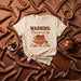 WARNING: Powered by Café de Olla T-Shirt, Funny Mexican Coffee Drinker Tee, Traditional Spice and Piloncillo Lover Gift, Unisex Graphic Shirt for Coffee Enthusiasts. Mexicada
