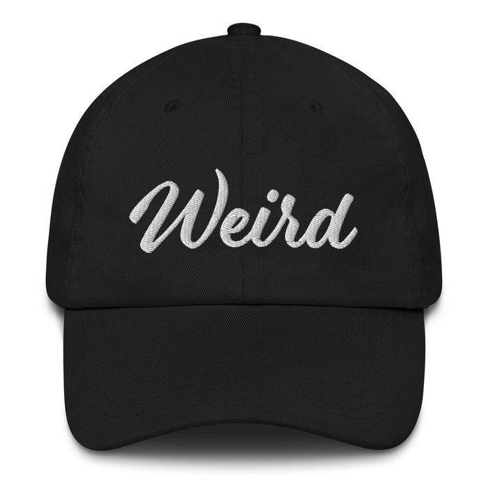 Weird Embroidered Dad Hat | Strange, Unique, Quirky, Bold Identity, Embrace Oddity | W5 Mexicada